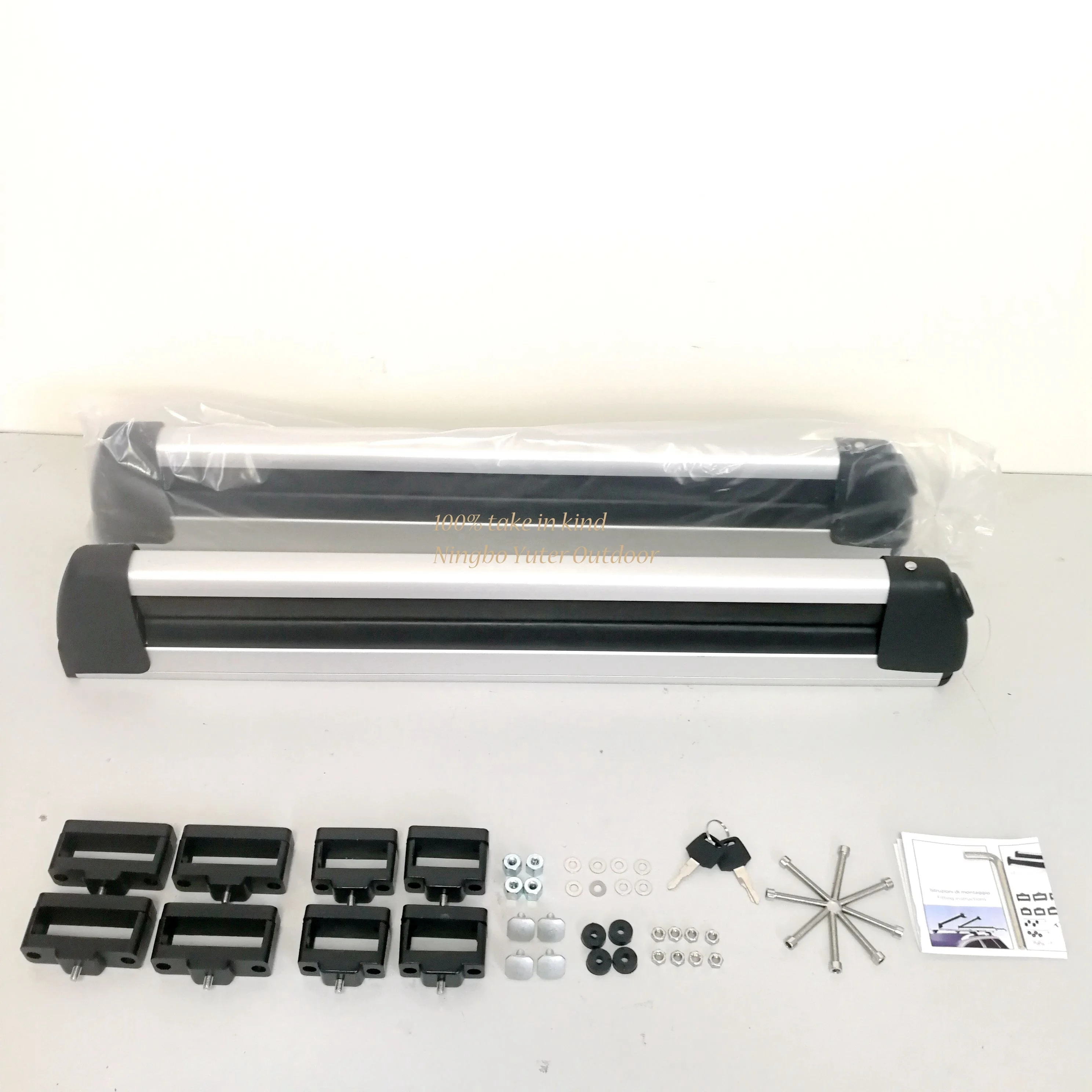 Aluminum car roof snowboard rack ski rack