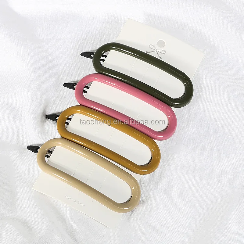 
Заколка для волос с логотипом на заказ, аксессуары, заколка для волос из ацетата для девочек 