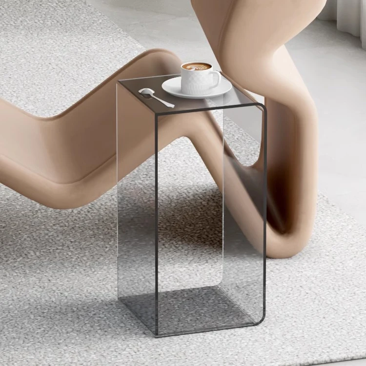 Modern Acrylic Side Table Bedroom Furniture Nightstands Living Room Sofas Coffee Table