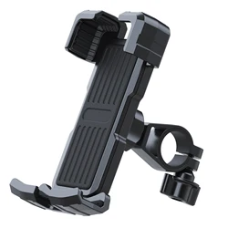 Motorcycle Phone Mount 2023 Sturdy Bike Phone Holder Handlebar Universal Mobile Phone Holder For Bicycle Motorcycle Accessories