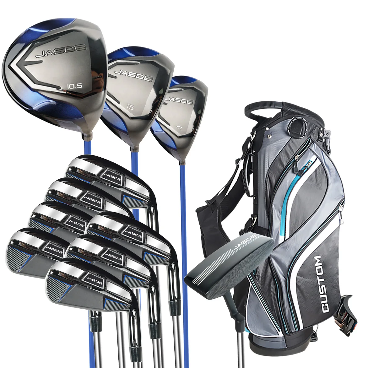 Оптовая продажа, высококачественный профессиональный титановый комплект для гольф-клубов для мужчин