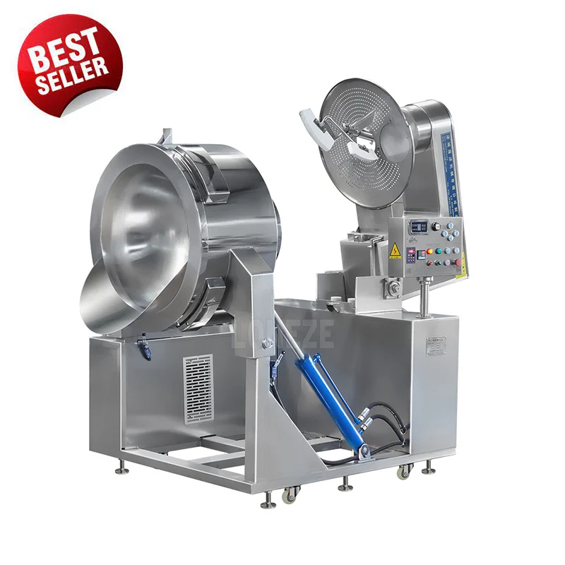 
China new design high capacity industrial popcorn making popping machine for caramel chocolate gourmet flavored 