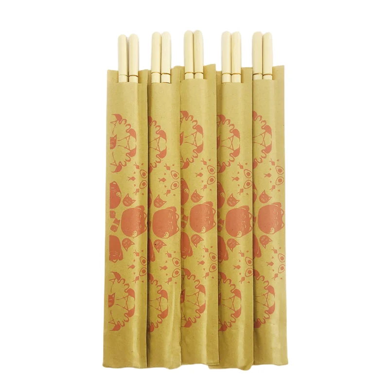 Factory Hot sell 20cm High Quality Disposable Bamboo Round Sushi Chopsticks