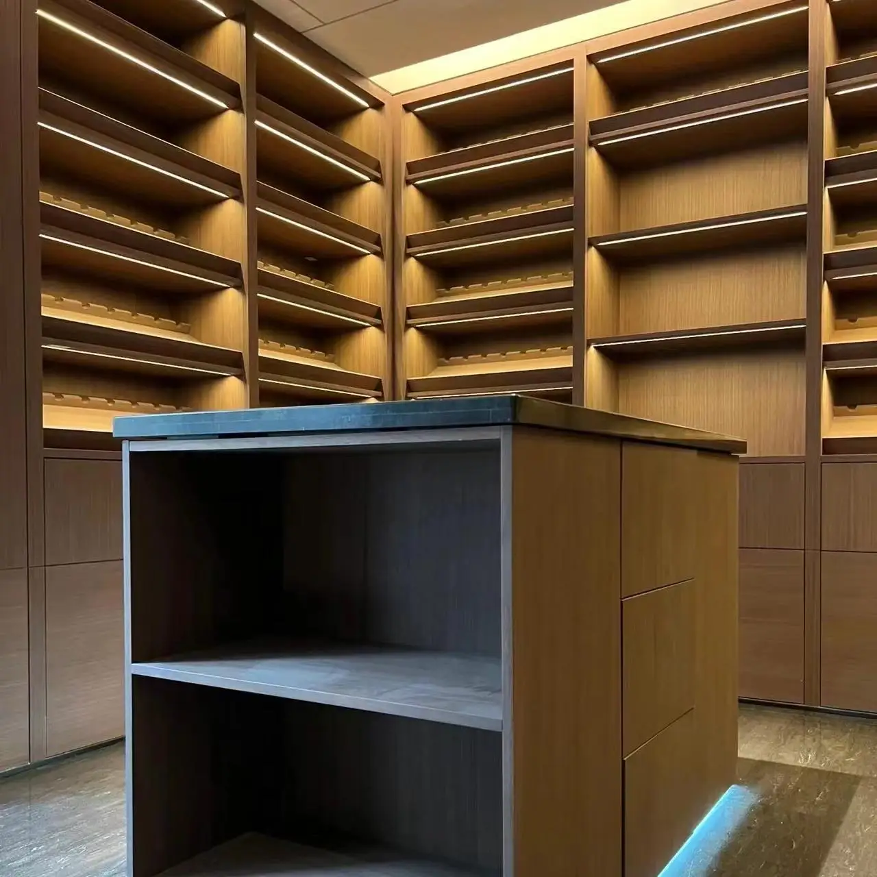 Wooden Wall-Mounted Wine Cabinet for Living Room for Home Hotel Wine Cellar Home Bar Furniture