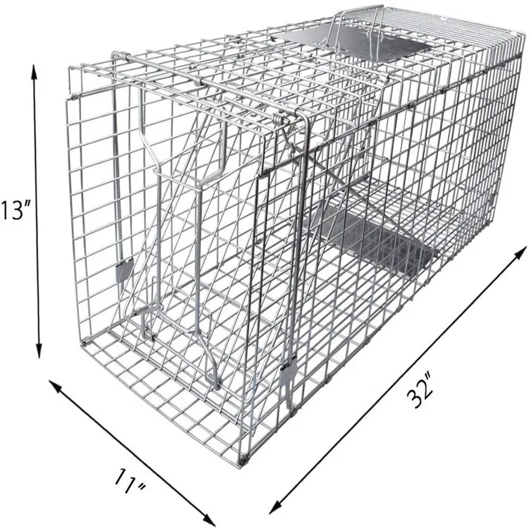 No Kill live animals Trap Catch Cage