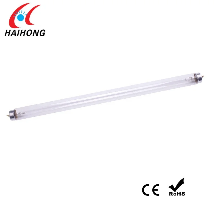 T8 10W 15W 20W 30W 40W  G13 Quartz UV germicidal ultraviolet lamp without ozone 254nm lighting