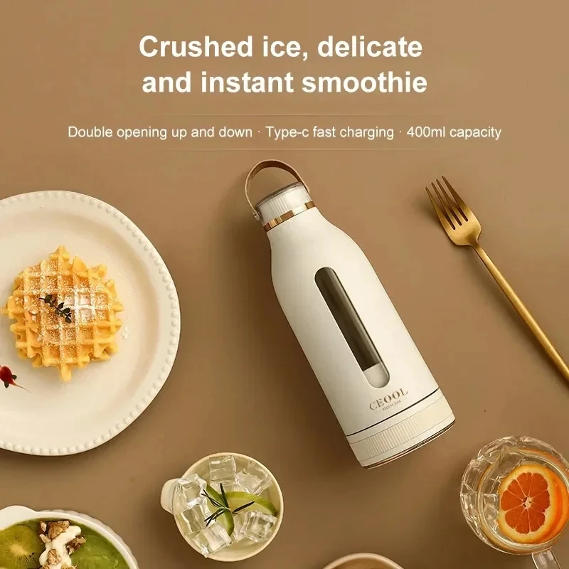 2024 New Smoothie Maker MultifunctionJuice Extractor Portable Blender Electric Rechargeable Juicer Cup Smart Juicer Bottle