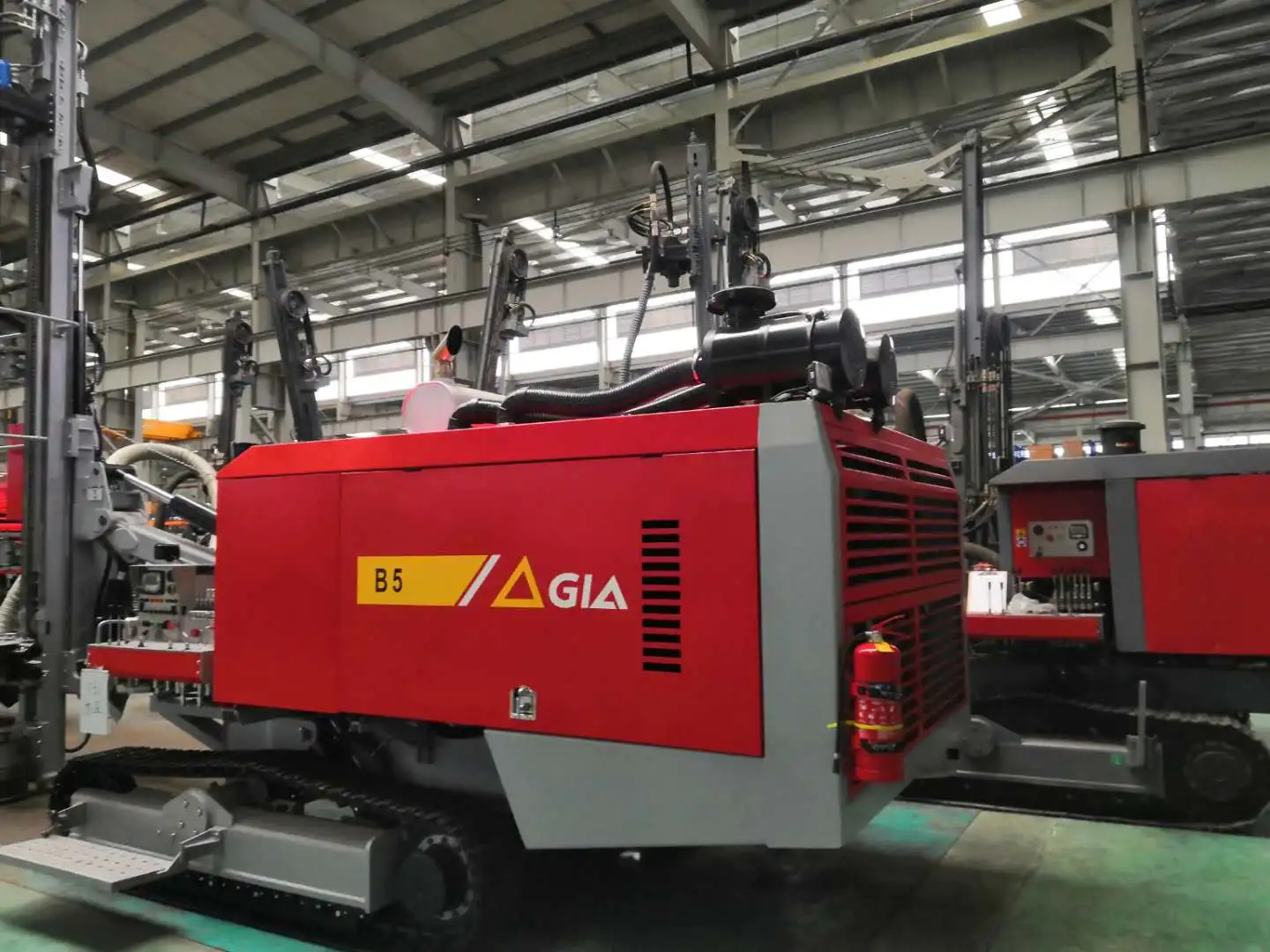 Integrated Open Pit Portable Air Compressor Stone Mountain Borehole Drilling Machine price