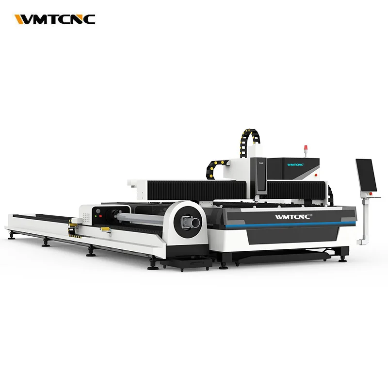 High-performance H3015 fiber laser cutting machine with rotation axis price made in china