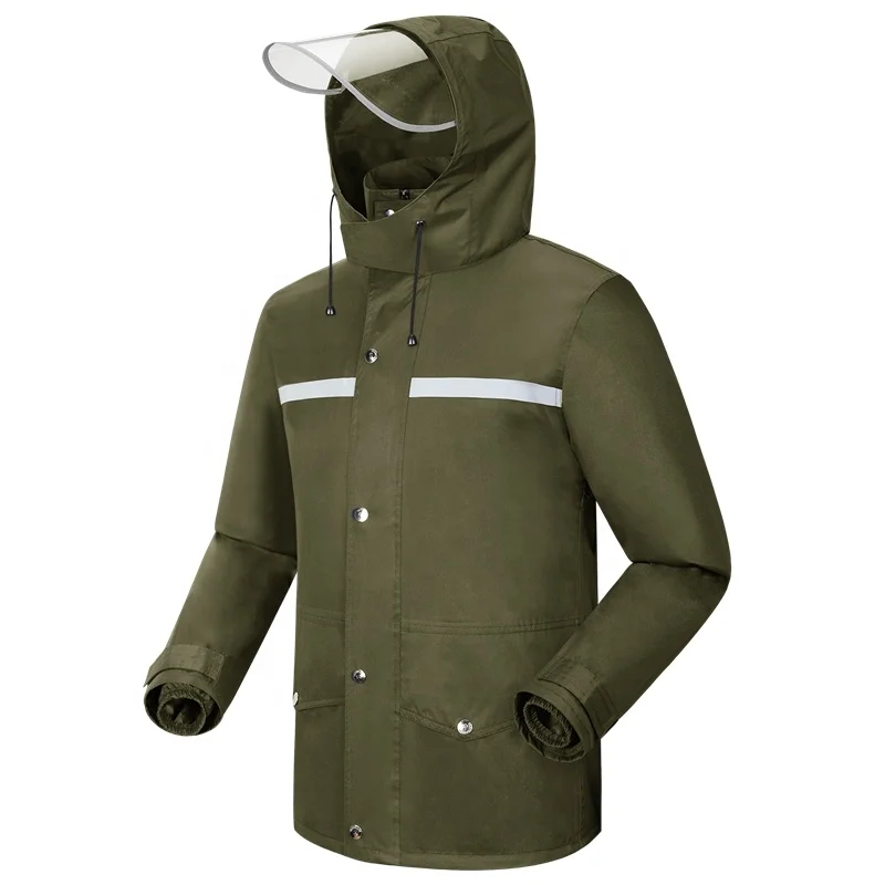 Tianwang Rain Suit Jacket and Trousers Suit Raincoat Unisex Outdoor Waterproof Anti-storm