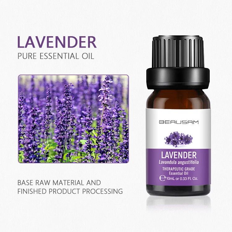 
Custom 10ml Natural Plant Aromatherapy Oil 100 % Pure Nature Body Massage Oil Lavender Essential Oil 