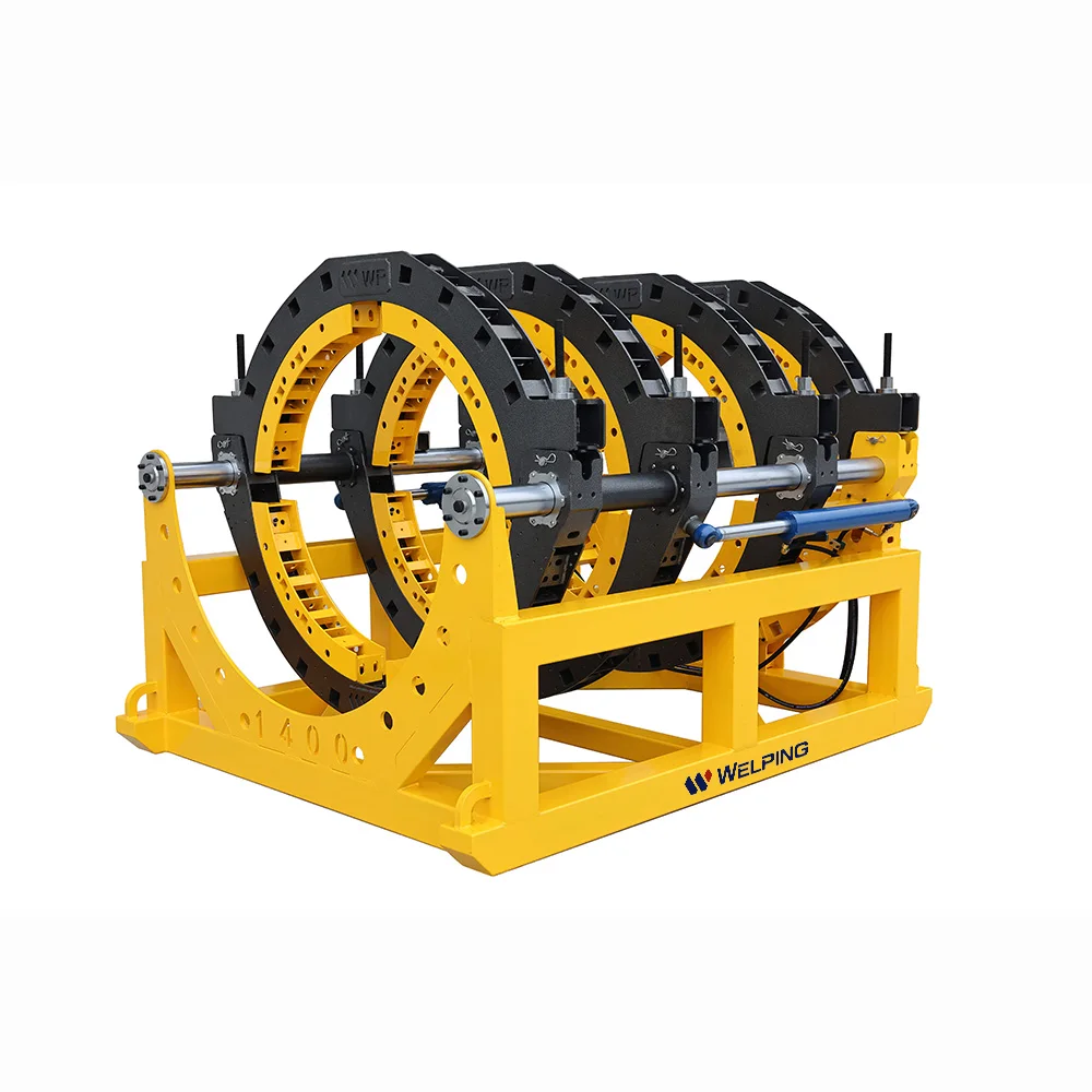 WELPING Hdpe 1000mm To 1400mm PE PPR PVC plastic fusion welding machine HDPE pipe welder for welding hdpe pipe and fittings