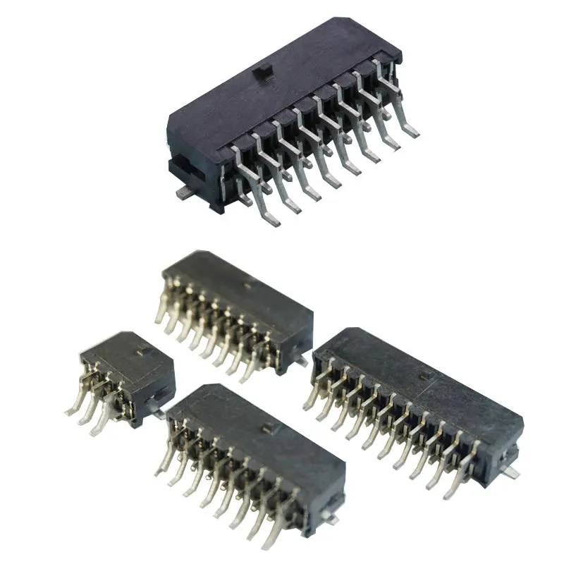 3.0mm pitch crimping terminal female connectors wire to board connector 2 pin connector
