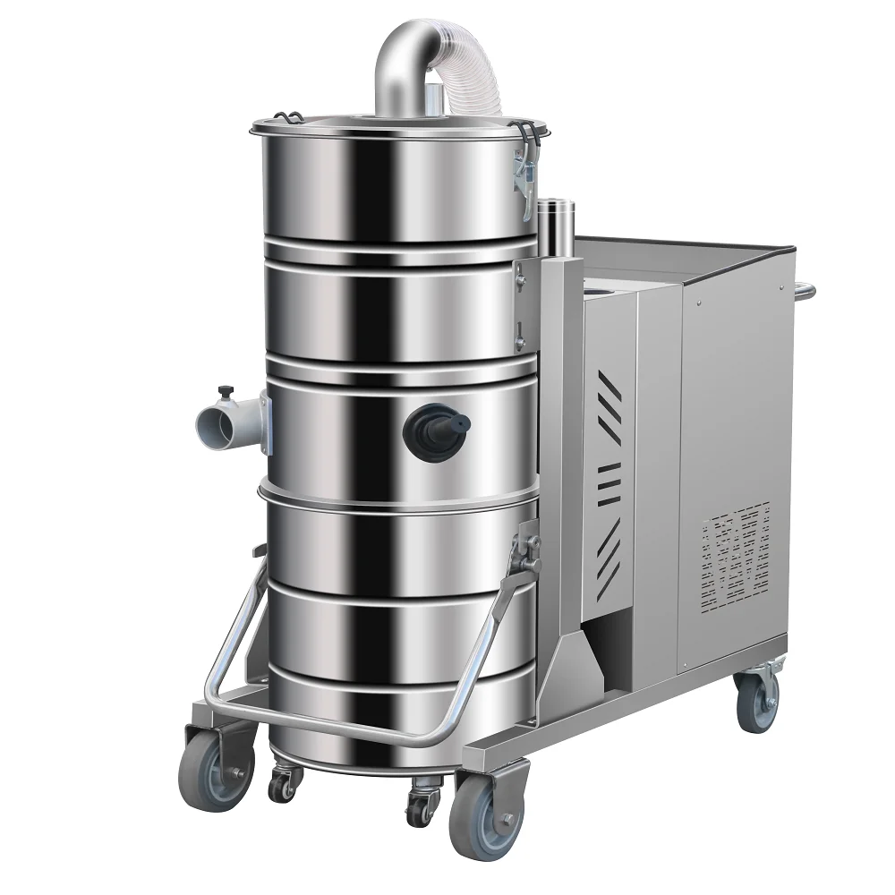 China 3 phase heavy duty industrial vacuum cleaners metal chips vacuum cleaner