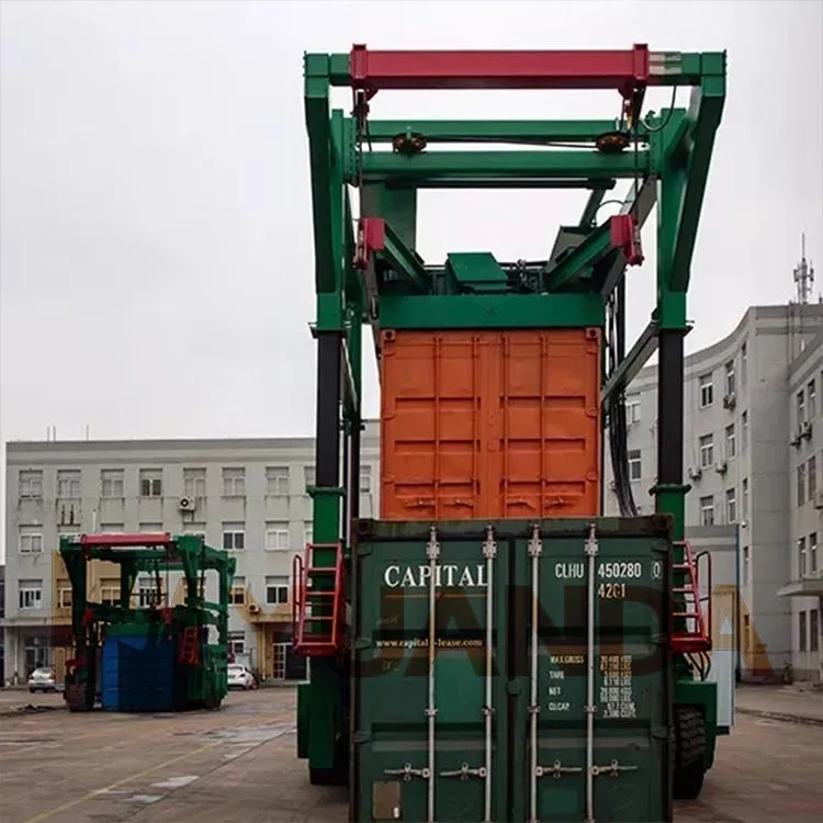 Multi-functional Straddle Carrier straddle carrier sea port solid tyre container gantry crane Siamese Container Crane