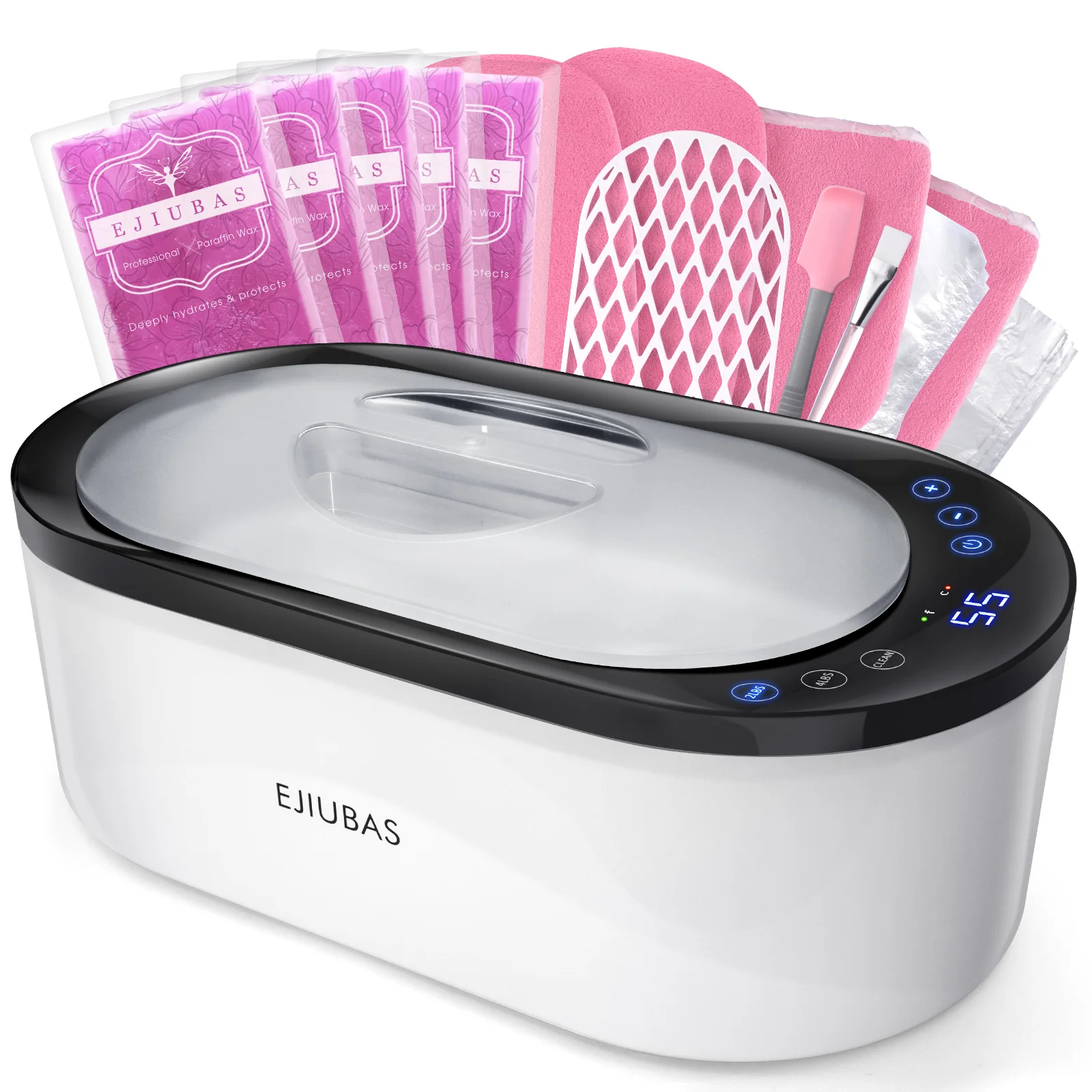 Нагреватель парафинового воска с сенсорным экраном 5000 мл для спа-салона красоты, Нагреватель парафинового воска для рук и ног
