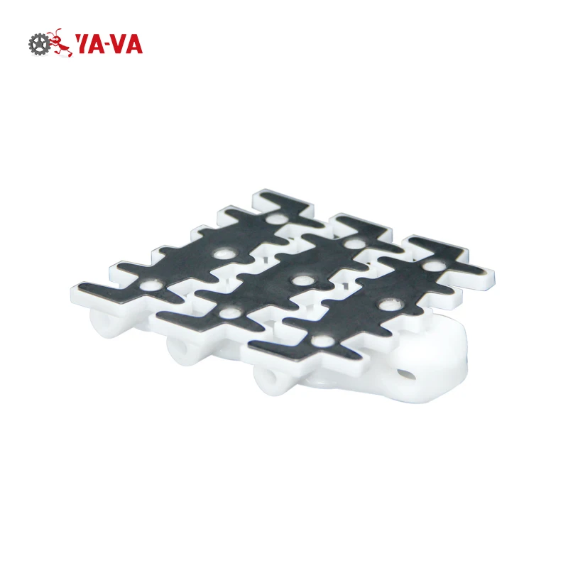 YA-VA Flex цепной конвейер 83 мм ширина POM цепной сталь плоскозвенная цепь для подшипника