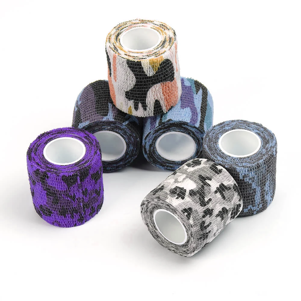 Sport Tattoo Cover Wrap Cohesive Elastic Bandage Self-adhesive Bandage Tattoo Grip Bandages
