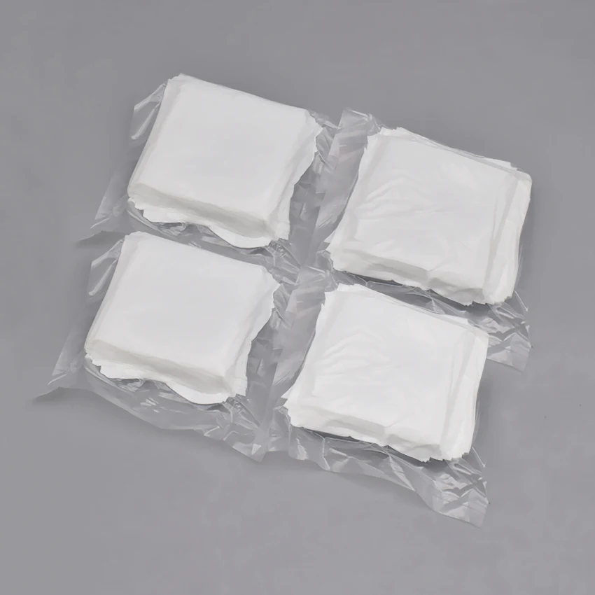 4 Inch Lint Free Cleanroom Polyester Wipers Microfiber 3009 Laser Edge Sealing Clean Room Wipes for lenses LCD LED Cleaning