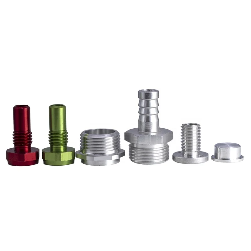 Customized Aluminum alloy CNC machining  parts fasteners