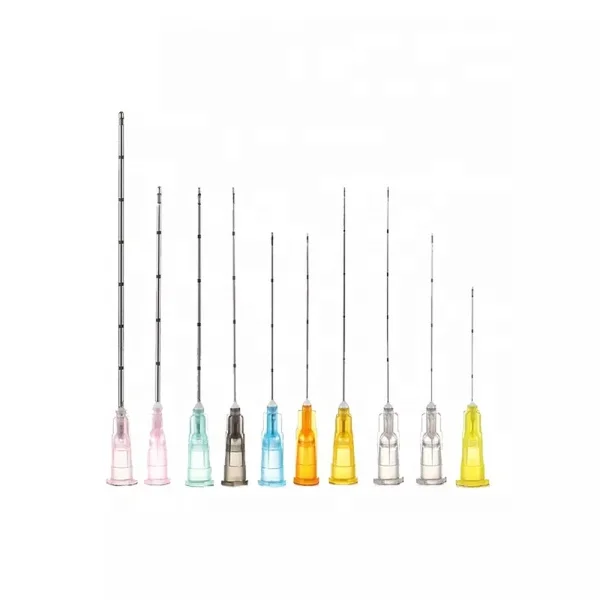 
blunt tip micro cannula needle for fillers 