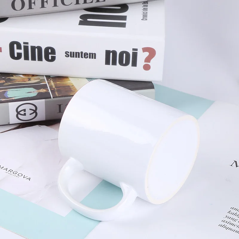 Heat Transfer Printing Cup DIY Mark Coated Ceramic Blank Advertising Print Photo LOGO Mug