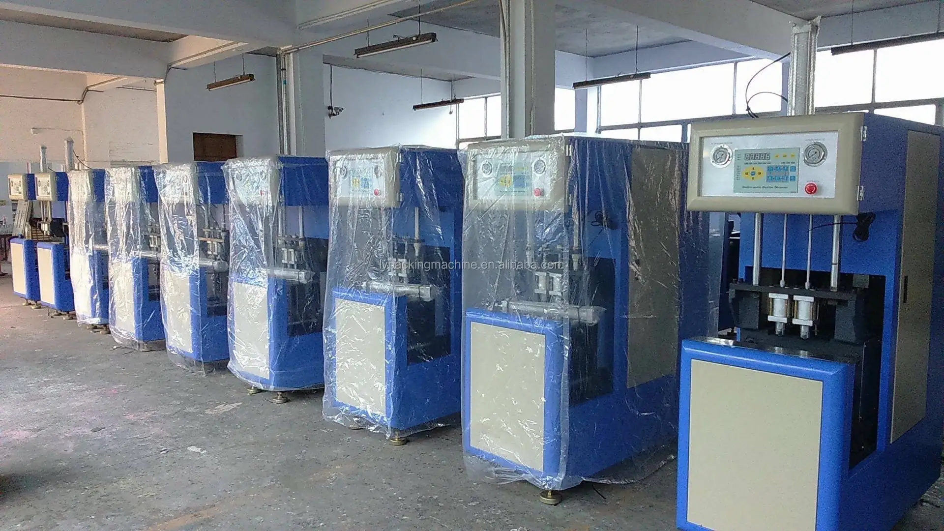 HZ-880 semi auto pet bottle blowing machine