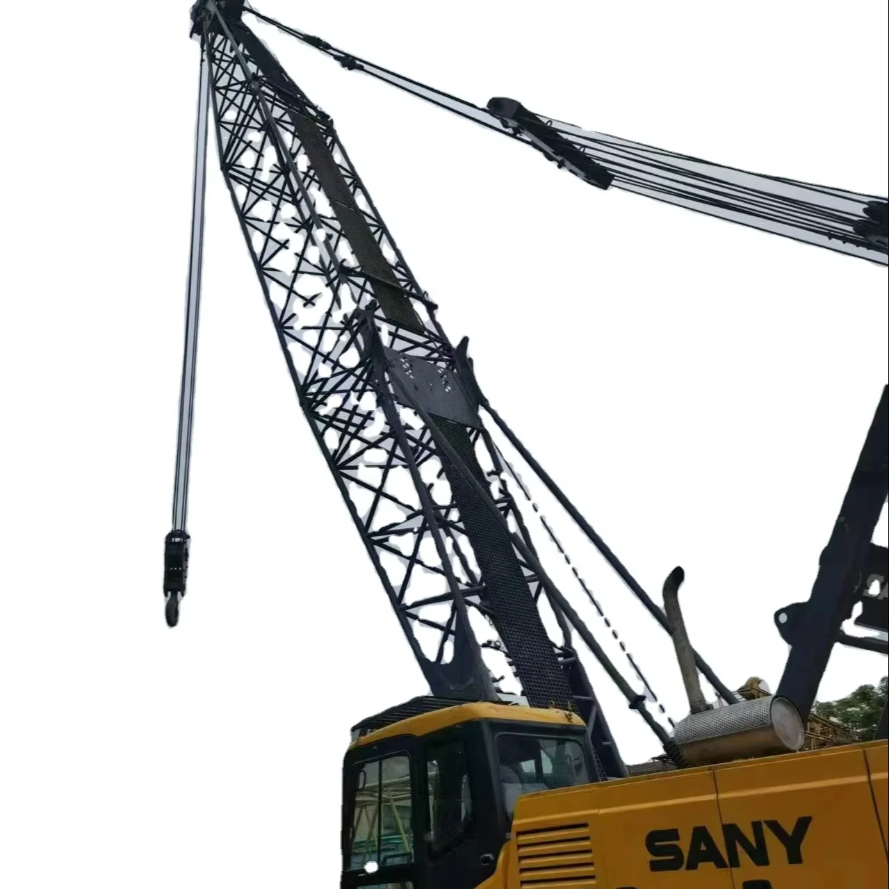 Лидер продаж в 2016 году подержанный гусеничный кран Китай Sany SCC550 подержанное 55-тонное строительное оборудование дешево для продажи