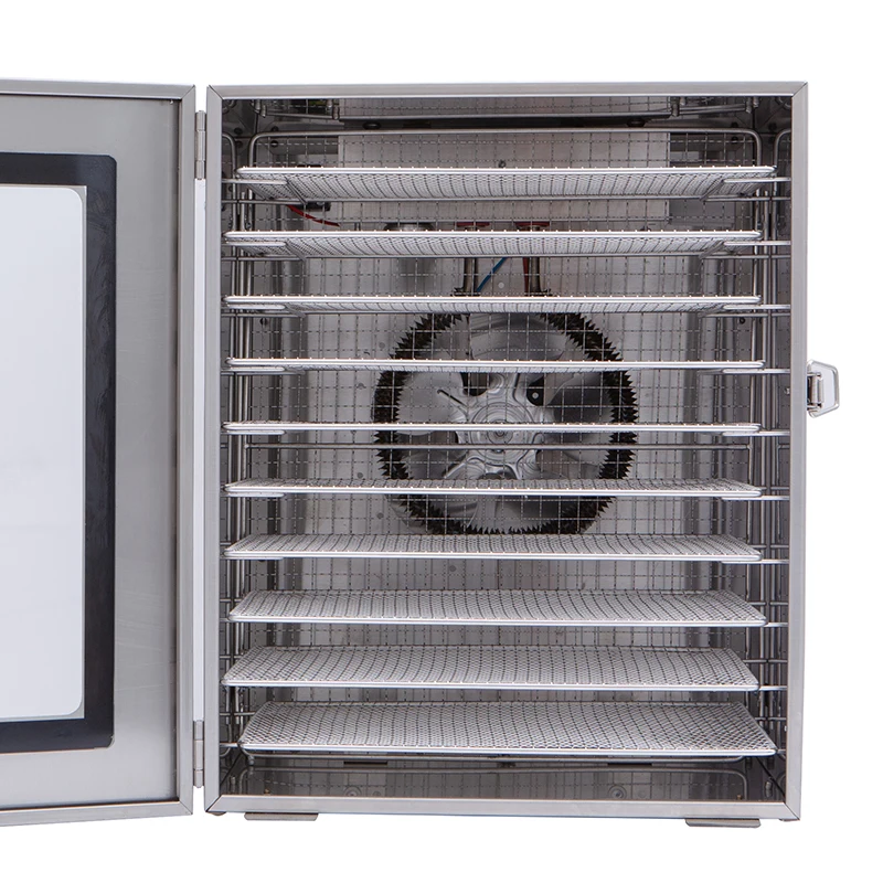 10 Trays Commercial Electric Food Dryer for Meat Drying Stainless Steel Vegetable Dehydrator Fruit Dryer Machine