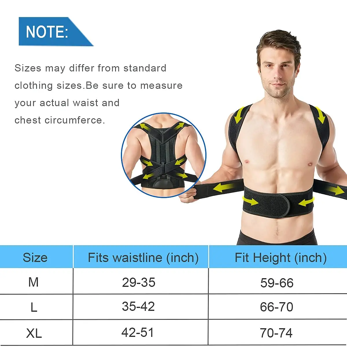  Posture Corrector 2021 Manufacturer High Quality Lower Pain Relief Back Brace Lumbar Support