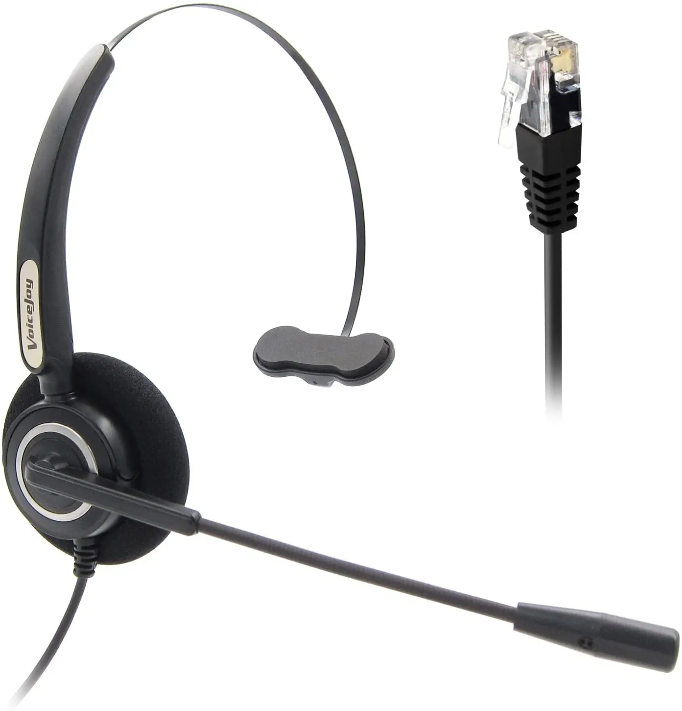 Call center headset RJ9 plug headset for AVAYA IP Phone 1603 1608 1616 9610 9620 9630 9640 9650 Yealink phones