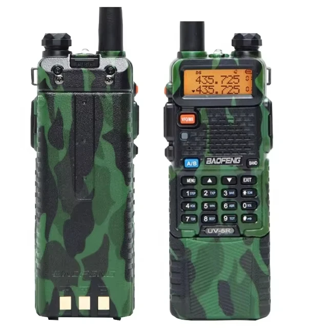 Аккумулятор Baofeng длиной 3800 мАч UV-5R двухдиапазонный 8 Вт ветчина радио портативная рация baofeng uv-5r мобильное двухстороннее