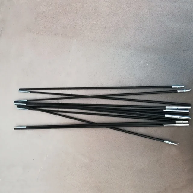 Lightweight Fold FRP Fiberglass Rod Camping Tent Pole