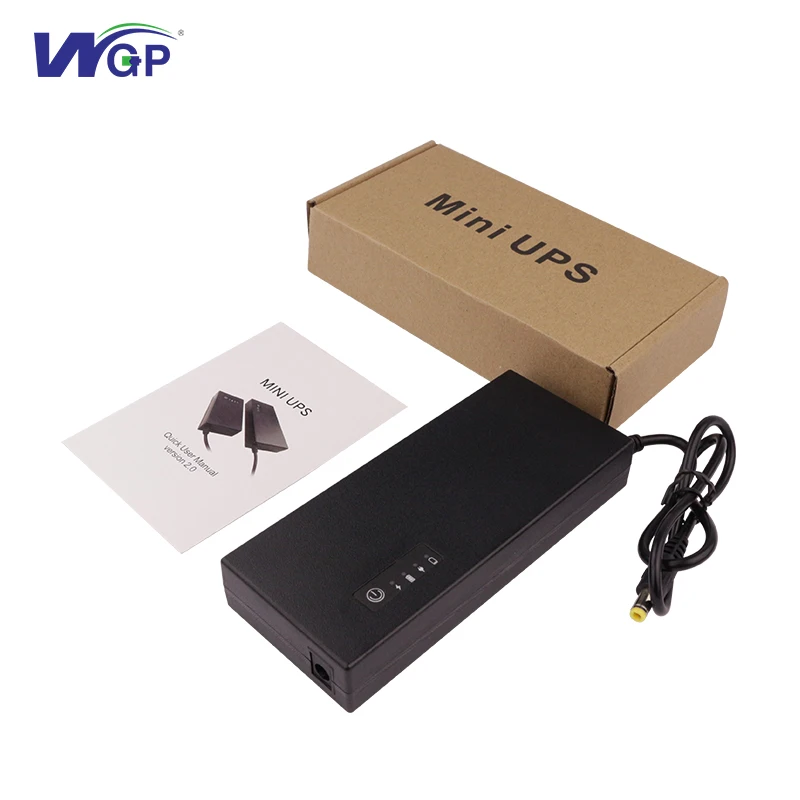 WGP 12 volt ups backup battery Single output smart mini ups rechargeableor Wifi Router 12v