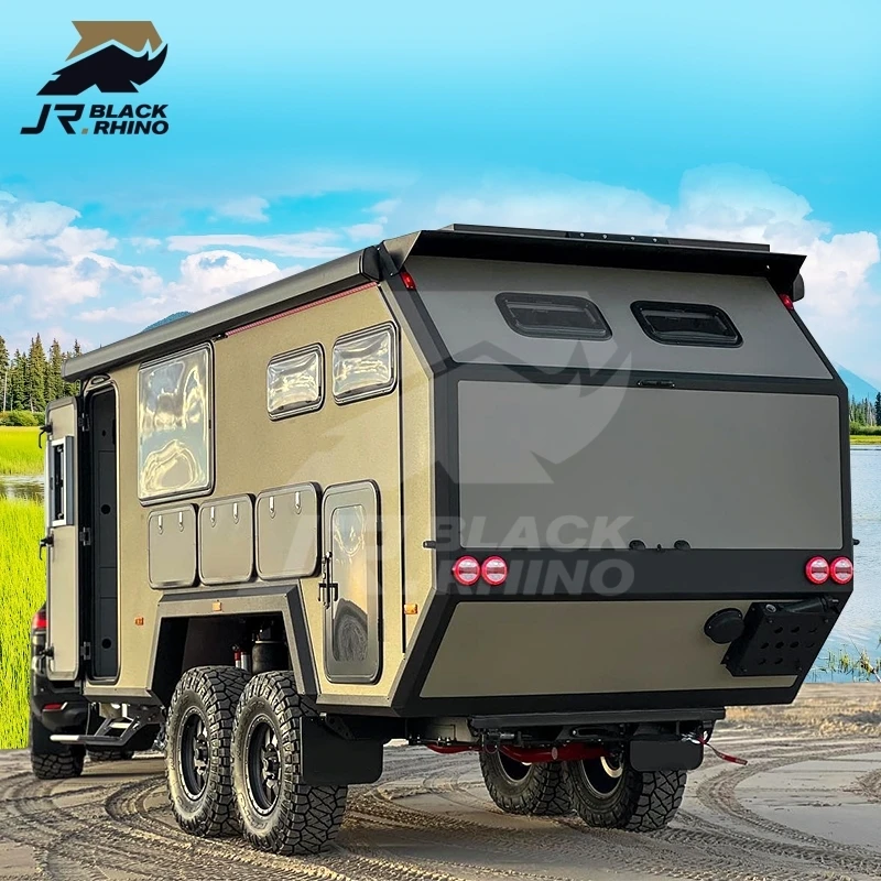 Высокое качество автофургон туристический Мини-Караван трейлеры 4x4 для кемпинга
