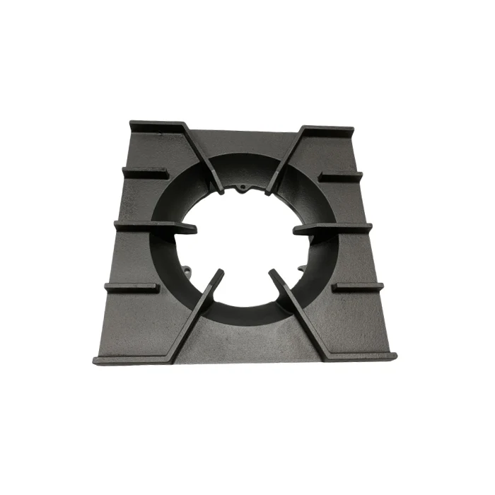 Factory price cast iron 30X30cm burner gas stove bracket with grate cast iron pot support gas stove frame