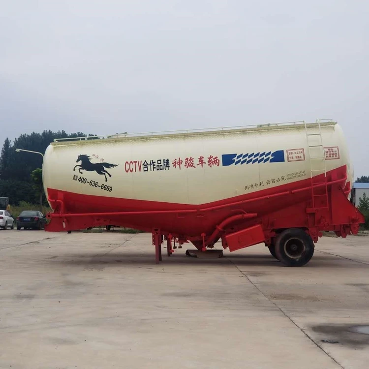 3 Axles 50cbm  jetski  Bulk  carrier cement  semi Trailer powder tank semitrailer and truck