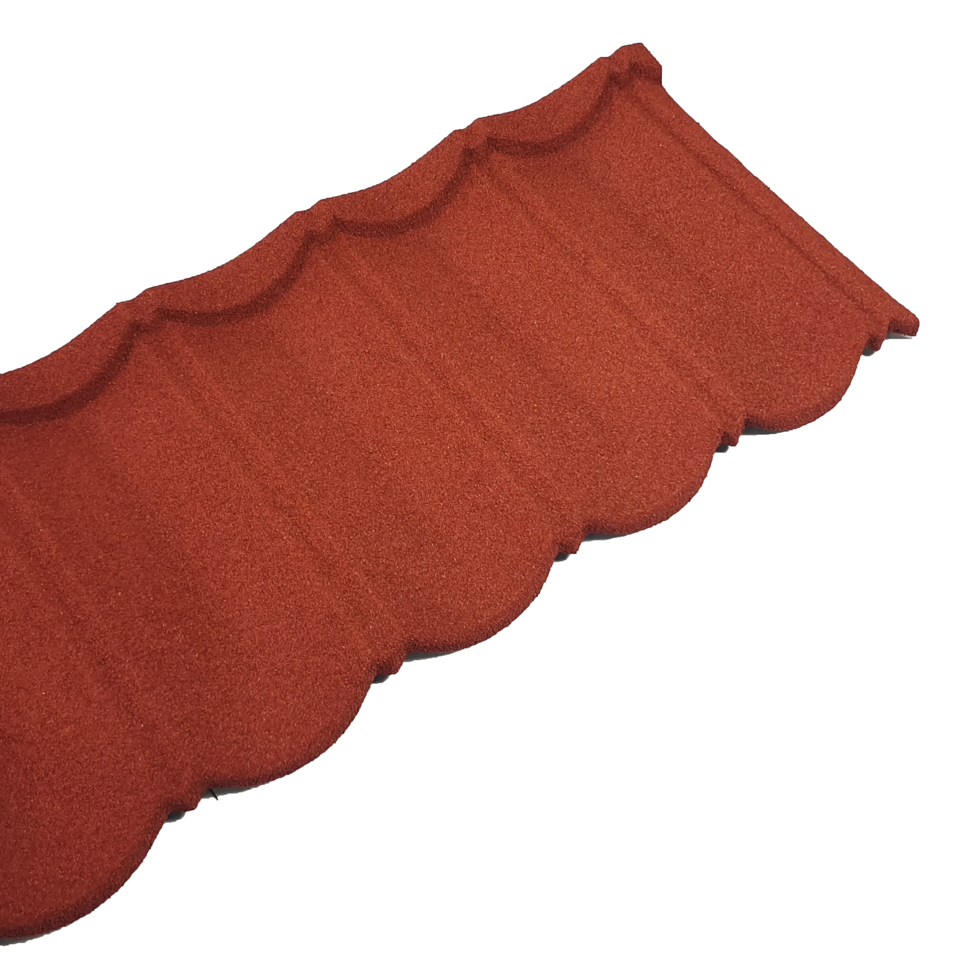 Classic Colorful Stone Coated Roof Tiles Flashing Roofing Metal Roof Tile Building Materials