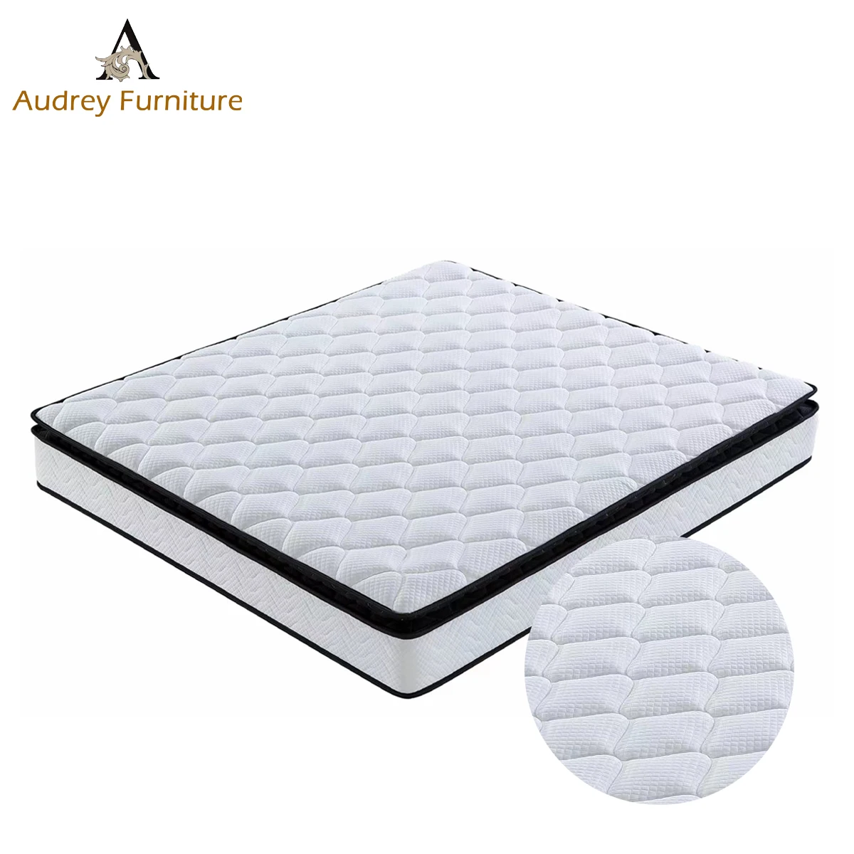 Audrey Home Furniture Nano Anti-Mite And Antibacterial Foam Mattress Natural Latex Mattresses