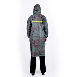 Sturdy armor Waterproof army rainwears PVC military Raincoat Combat Tactical Rain army camouflage poncho