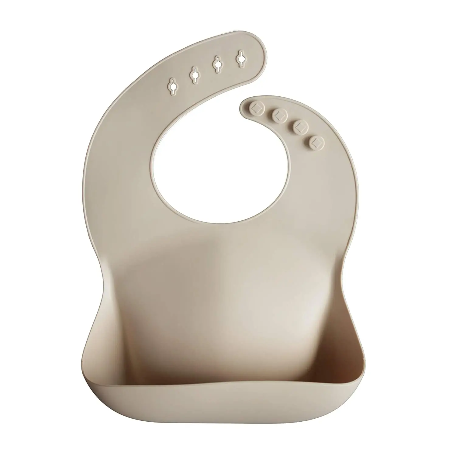 Amazon hot sale reusable easy clean bibs silicone baby bib