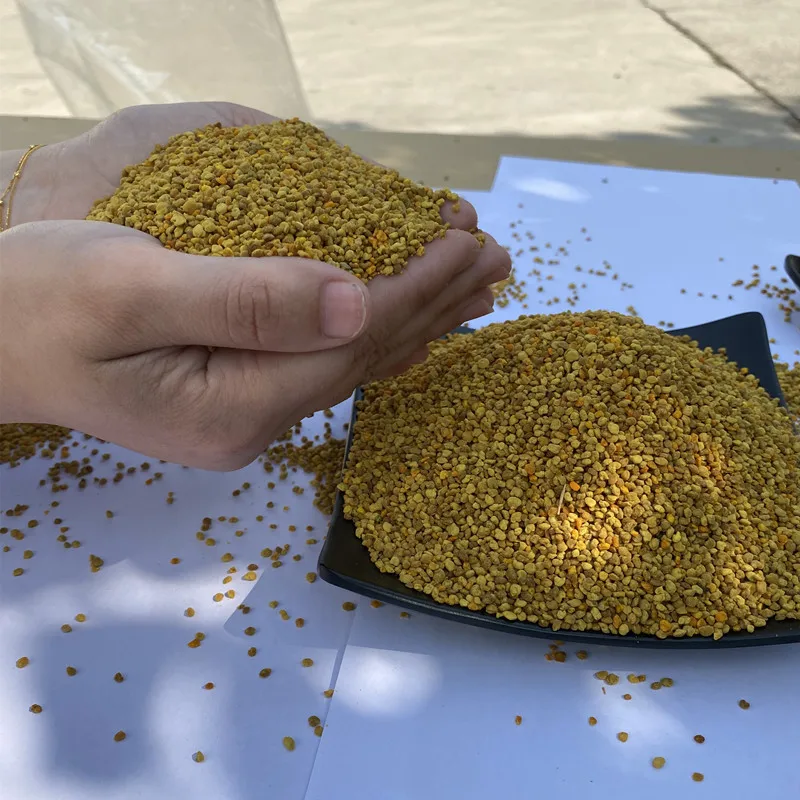 Wholesale Food Grade Natural Bee Pollen powder Raw Rape Bee Pollen with Yellow Bee Pollen