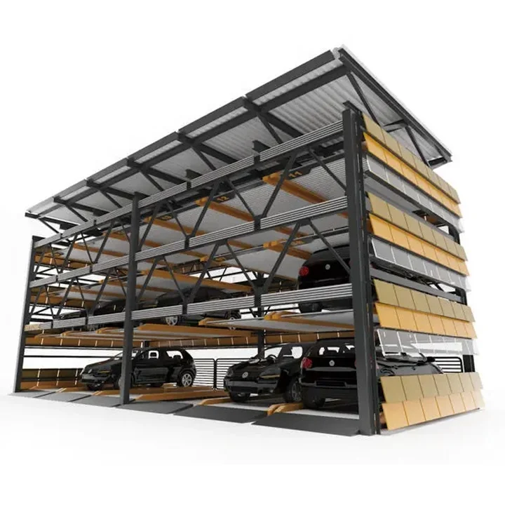 Prefabricated steel structure frame garage/car parks