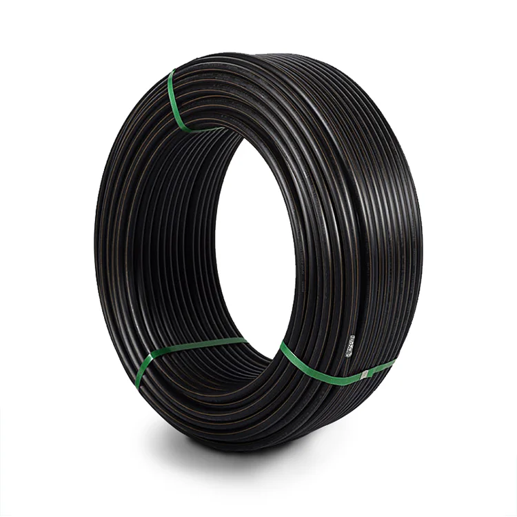 1inch 2 inch polyethylene Irrigation Small Diameter HDPE rolled pipe rubber hose PE irrigation tube black plastic coil pipe