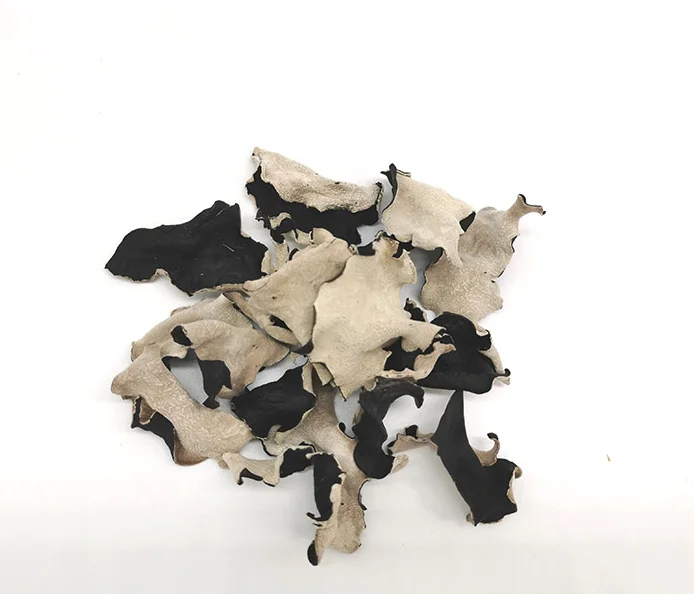 Healthy No Addition Cultivated Edible Agaric Organic small Dried White Back Black Fungus