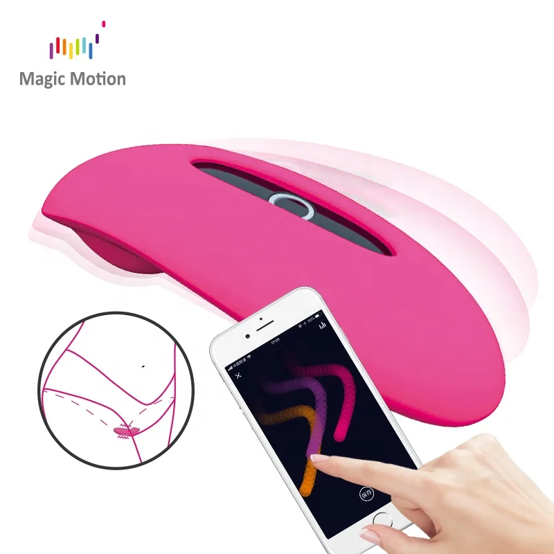 Magic Motion sex toys Magic candy App controlled remote masturbation clitoris stimulation for female