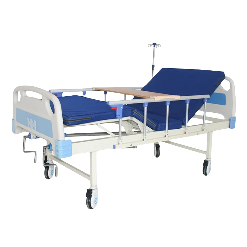 Заводская цена функция Регулируемое Медицинское Руководство 2 ручные ICU Больничная медицинская кровать