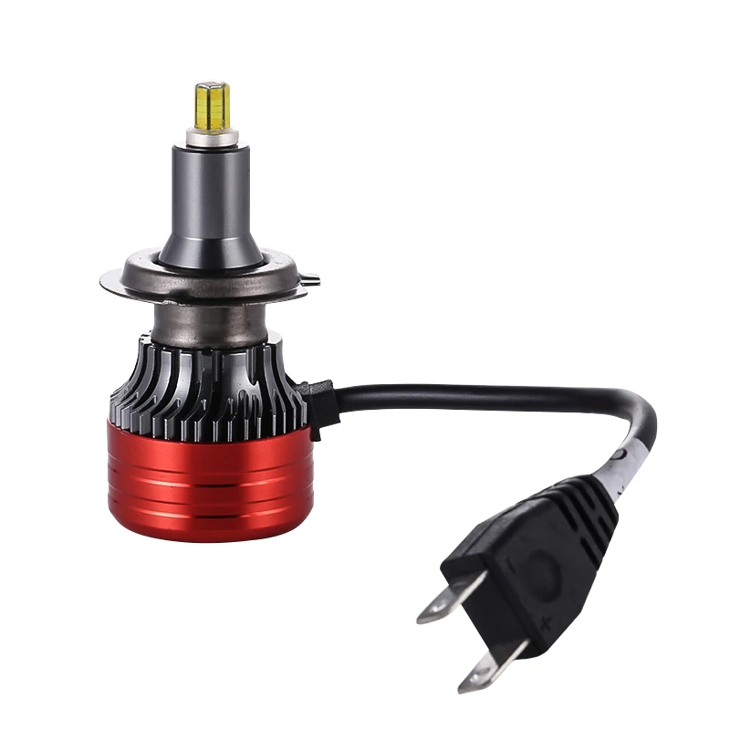 High Quality 6 side 12v 24v h7 car led xenon headlights h4 12000lm light kits universal auto car led lamp