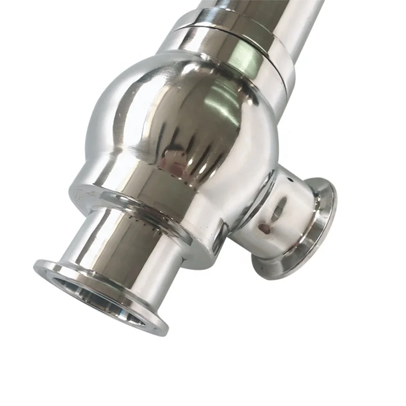 Aohoy sanitary stainless steel 304 316 food grade pressure reduce safety relief valve