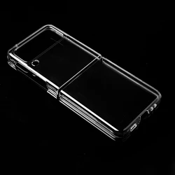 2022 New Phone Case Cover For Samsung Galaxy  Z Flip 4 5G PC Transparent flip 3 Case